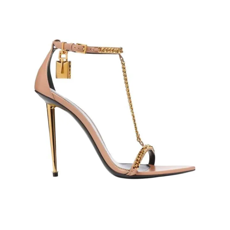 TOM FORD One Strap Sandals 10.5cm Women's Nude-1
