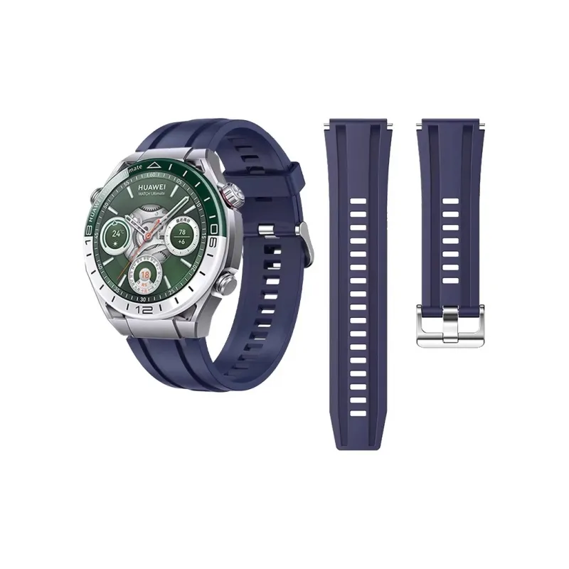 FZRT Huawei Compatibility Watch Band 22mm Liquid Silicone Strap Silicone Material-4