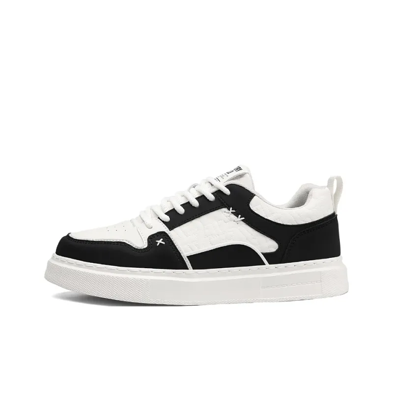 M.M Party Anti Slip Wear Resistant Low Top Skateboard Shoes Men's-6