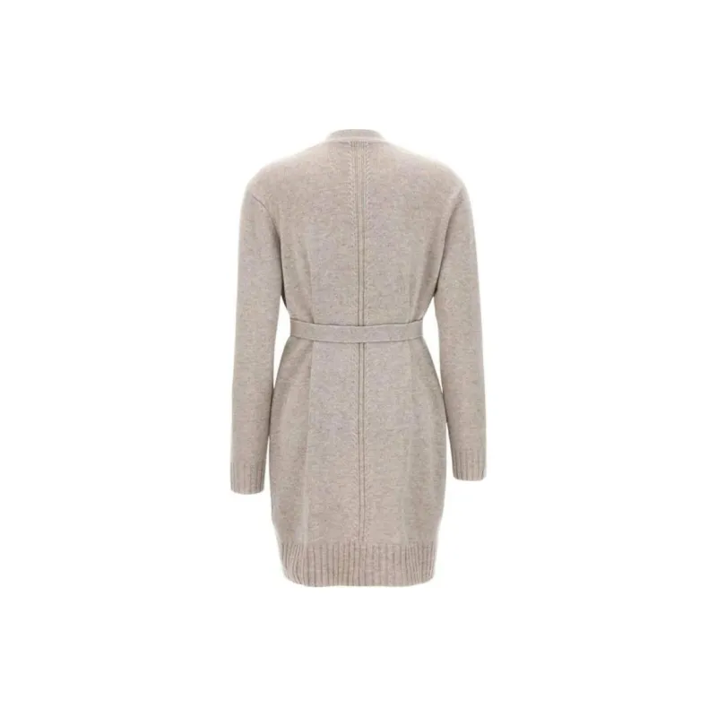 MaxMara Long Sleeved Dress Women's Gray-1