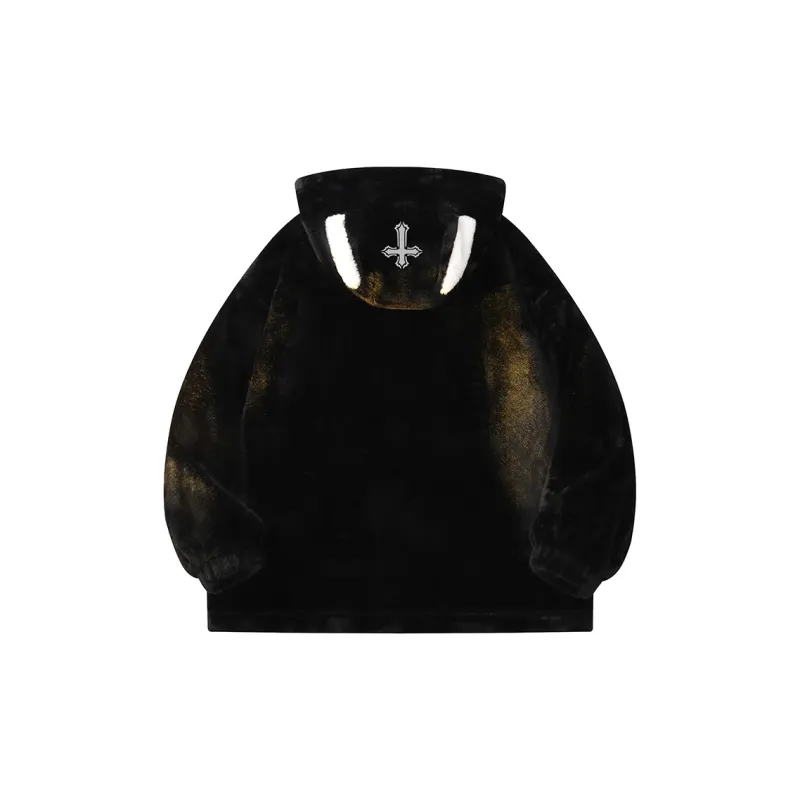 Qnxeey Velvet Jackets Unisex-1