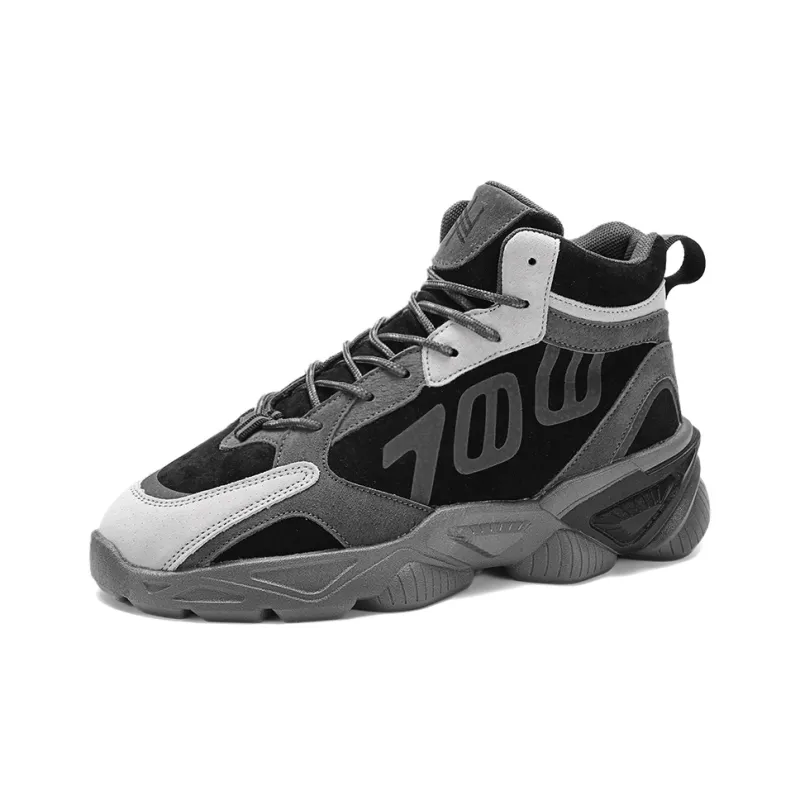 Swiftwick Cushioning, Slip Resistant, And Abrasion Resistant High Top Chunky Sneakers Men's-1