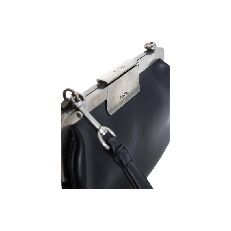 MaxMara Logo Engraved Shoulder Bag-3