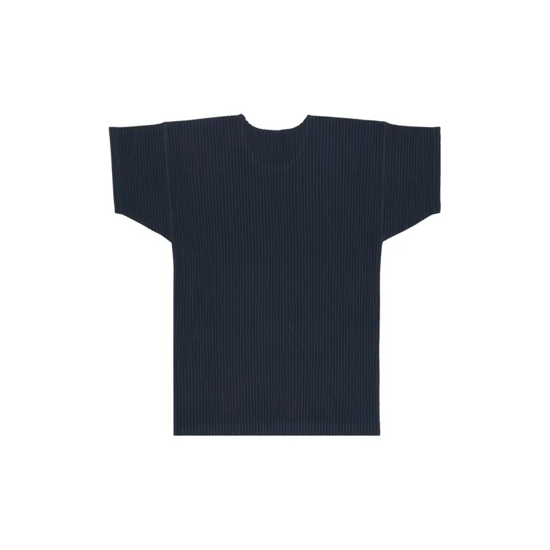 Homme Plissé Issey Miyake Basic Pleated T Shirt-1