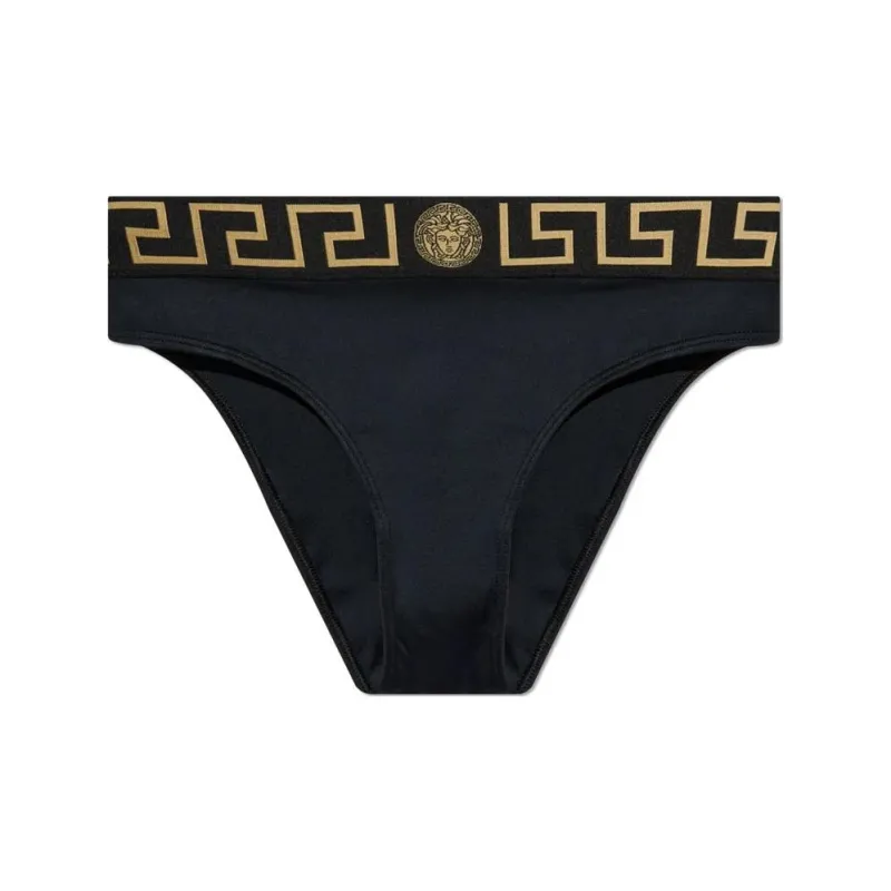 VERSACE Greca Border Swimsuit Bottoms-0