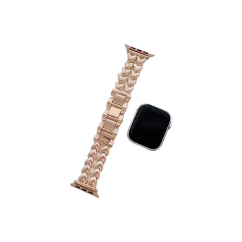 QIZHENG Apple Compatibility Watch Band 38/40/41/42/44/45/49mm Metal