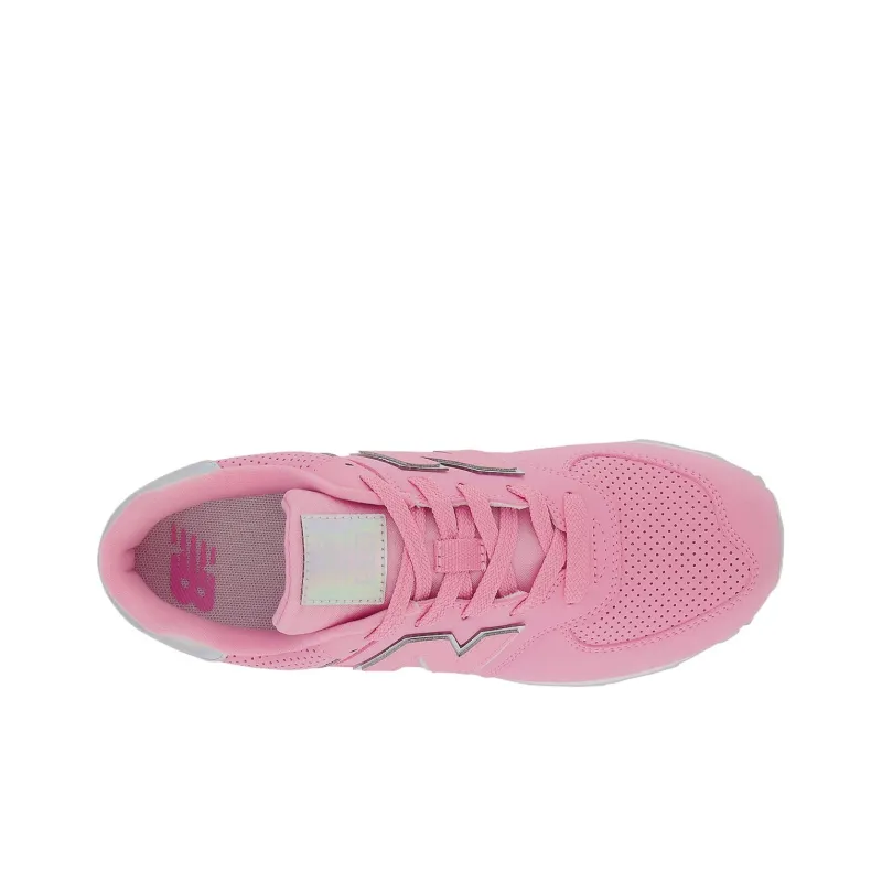 New Balance NB 574 Non slip Lightweight Low Top Running Shoes Women's Pink Silver-2