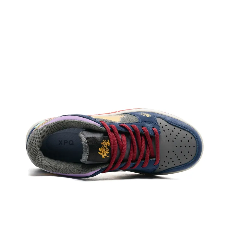 XPQ Anti-Slip And Wear-Resistant Breathable Low-Top Skateboard Shoes Unisex-4