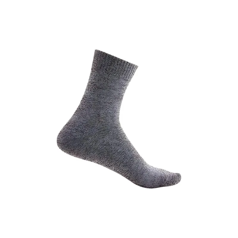 CHAOJIANTA Mid-Calf Socks Unisex 1 Pack Black Floral Yarn-1