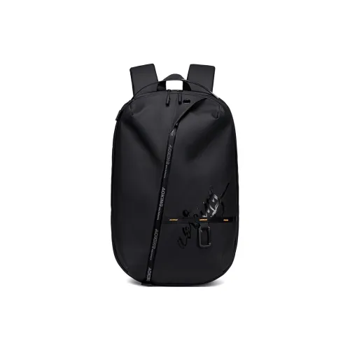 LVEYING Membrana Dermalis Backpack Men's Black