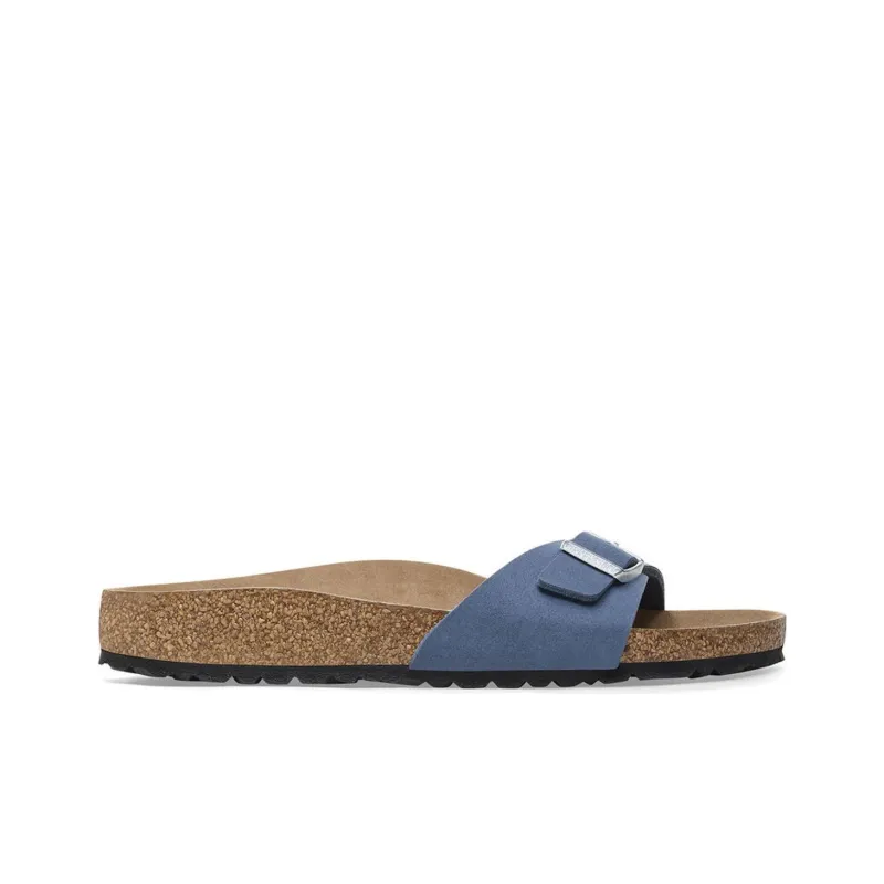 Birkenstock Madrid Slip Resistant Quick Dry Slide Slippers Women's Blue Narrow-1