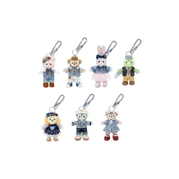 Disney Shippo 2024 Duffy Western Style Paradise Dolls Plush Pendant 14cm Height
