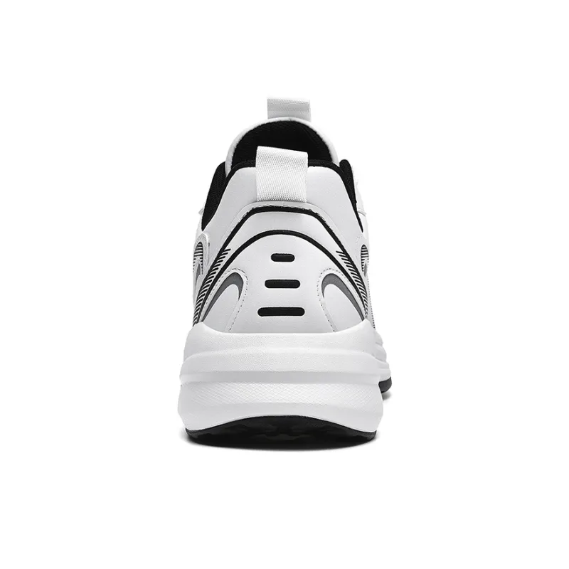 Black tailed Deer Cushioning Slip Resistant Coverage Mid Top Casual Running Shoes Unisex-16
