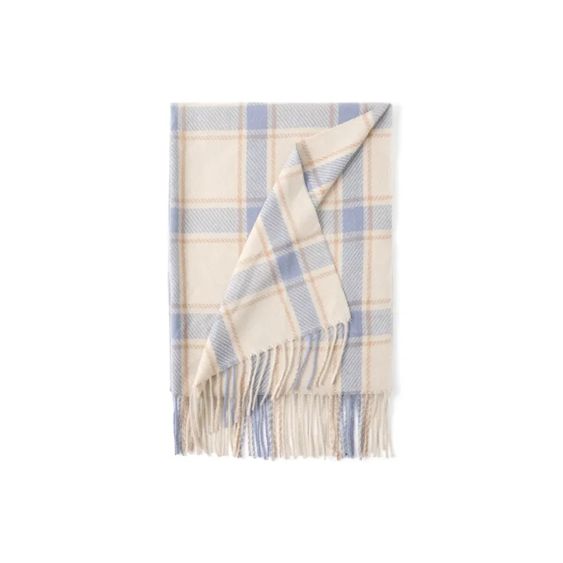 FREE RABBITⅡ Versatile Soft Windproof Warm Scarf Shawl For Fall And Winter Unisex-7