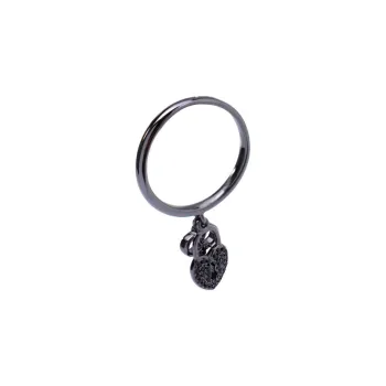 Folli Follie Metal Rings Women's Black