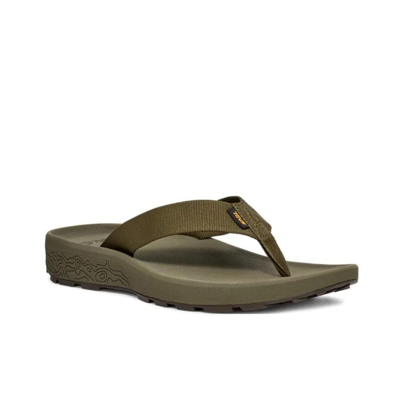 Teva Hydratrek Flip Abrasion-Resistant Slip-Resistant Flip Flops Men's Green-2