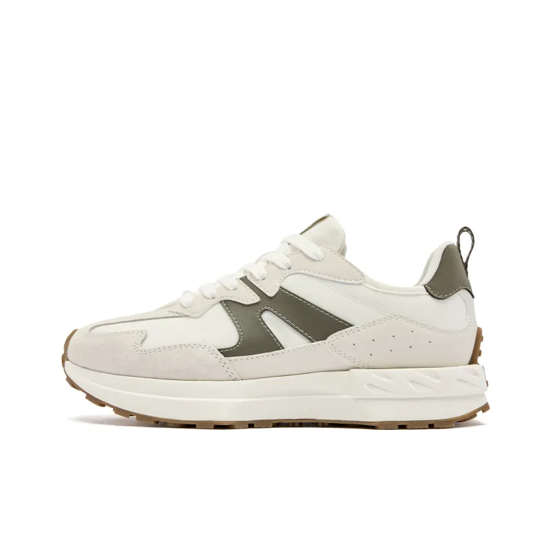 QIAODAN Solo White 3.0 V2 Casual Shoes Women's Low Top Ivory/Raw Denim/Tea Ink-0