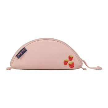 JanSport Polyester Clutch Large Size Women's Strawberry Pink