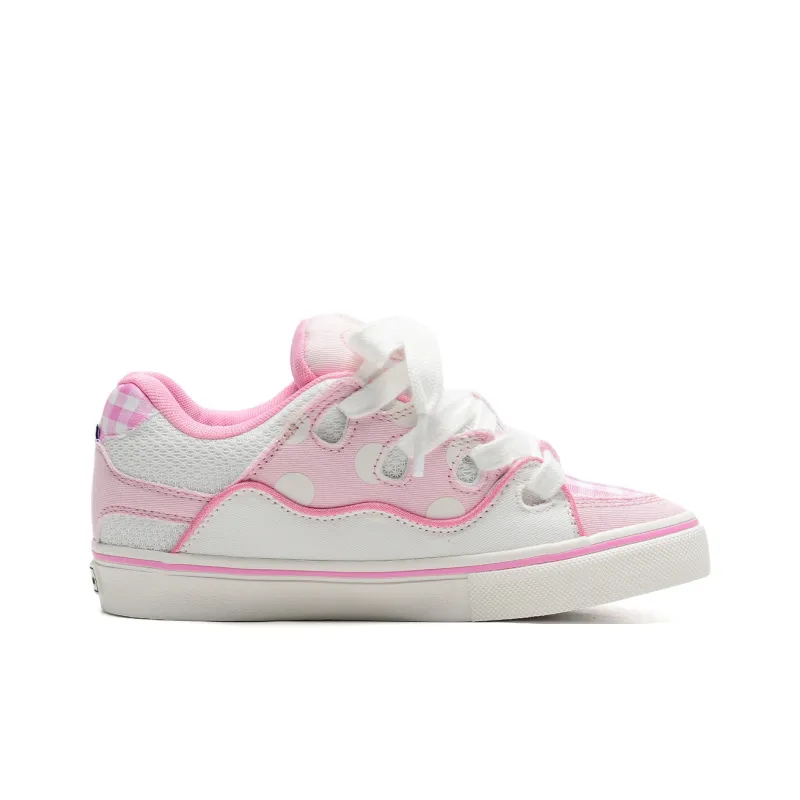 KAAVER OTTO Lightweight And Breathable Low-Top Versatile Girlish Heart Cute Skateboard Shoes Women's-4