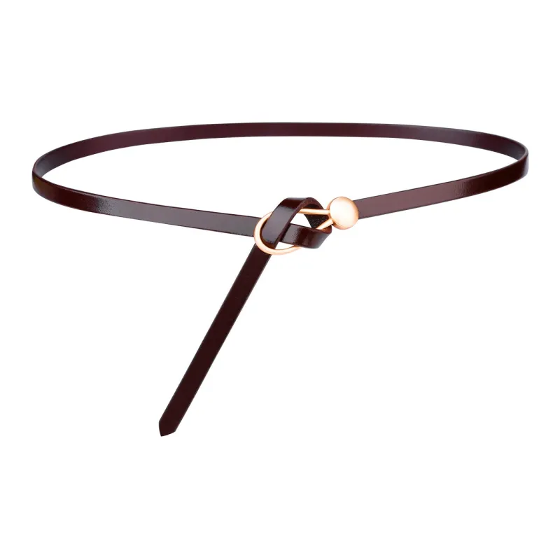 CATELLES Top Grain Cow Leather Leather Belts Women's 1.1cm-14