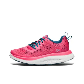 KEEN WK400 Anti Slip Wear Resistant Low Top Casual Shoes Women's Pink