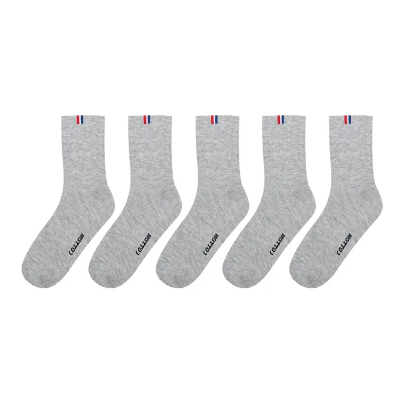 Kinglake Mid Calf Socks Unisex 5 Pack-5