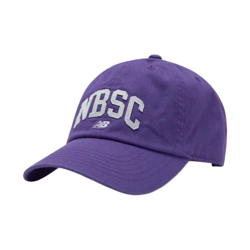 New Balance Cotton Baseball Caps Men's Purple