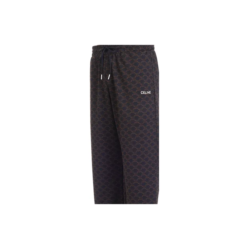 CELINE Triomphe Monogram Track Pants-2