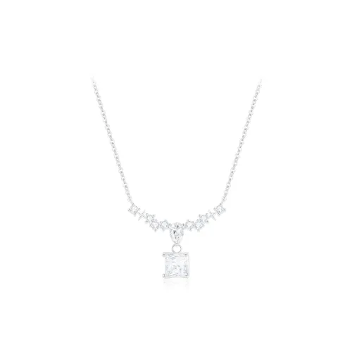 PRETTY DIARY Zircon Necklaces Women's