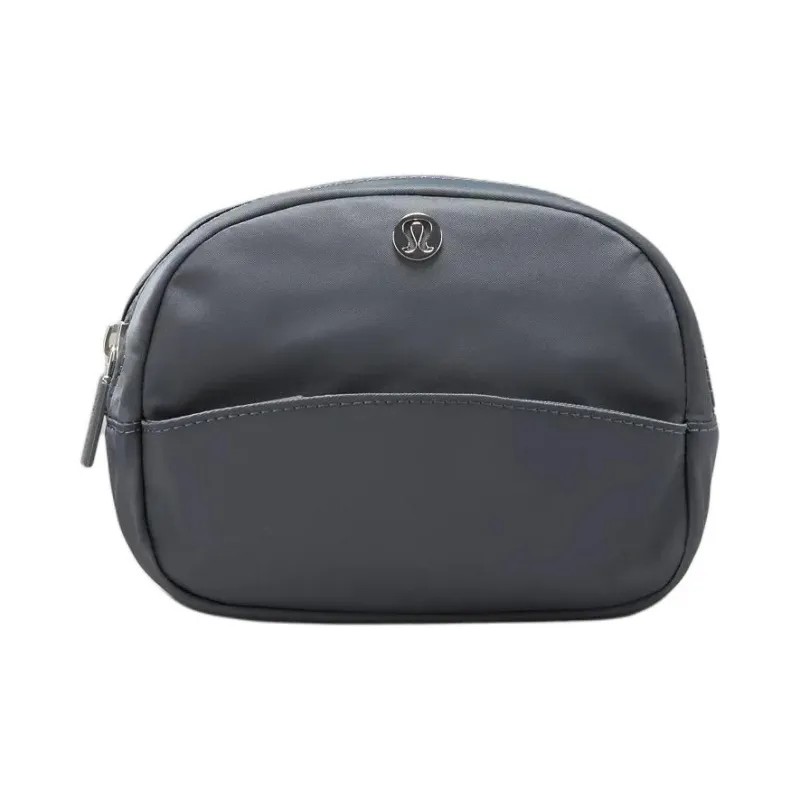 Lululemon Nylon Storage Bag Clutch Mini Women's Oil Gray-0