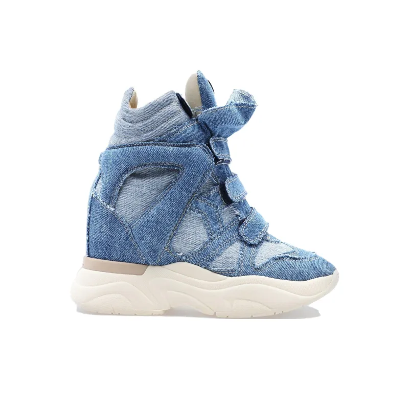 ISABEL MARANT High-Top Casual Shoes Women's Blue-3