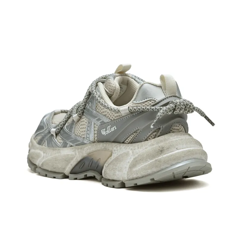 TCELLARS Cushioning, Slip Resistant, Abrasion Resistant, Height Increasing Low Top Chunky Sneakers Unisex-27