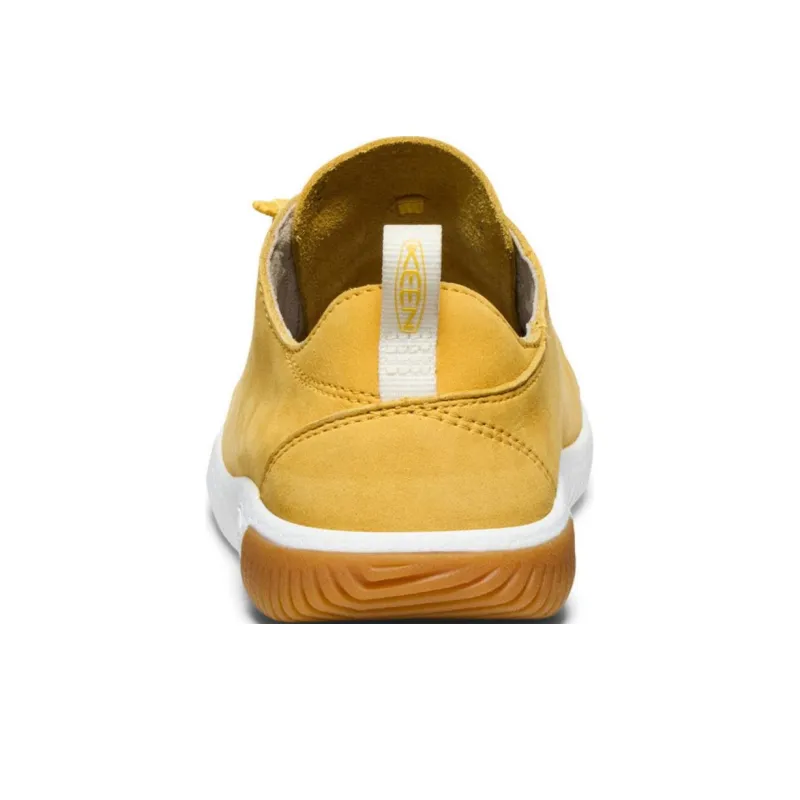 KEEN KNX Slip Resistant Anti Kick Low Top Kids Lifestyle Shoes Yellow Teenagers-4