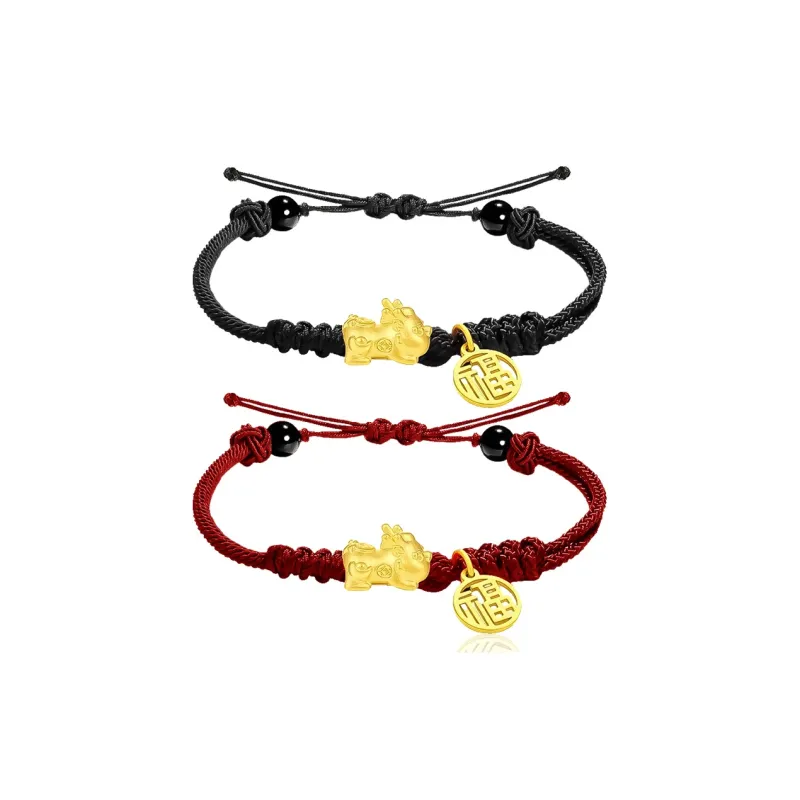 Gold Of China Gold Bracelet Unisex-2