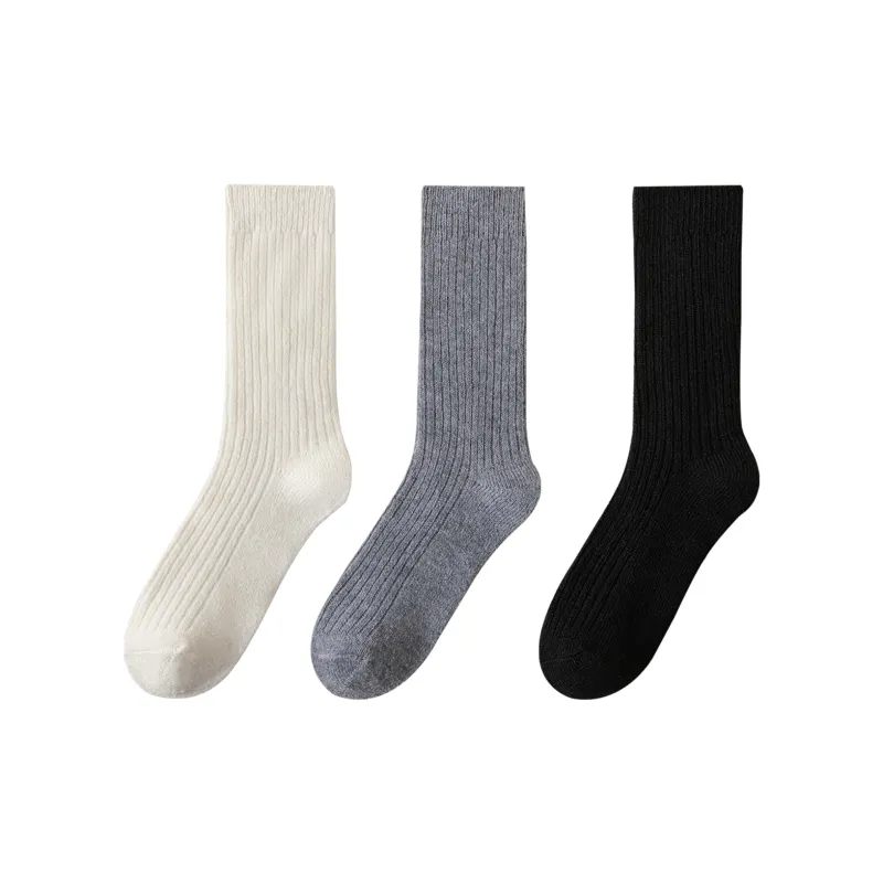 XXLLG Mid Calf Socks Women's 3 Pack-12