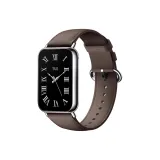 Loop Buckle Genuine Leather Strap-Umber