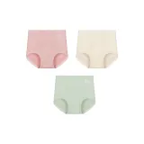 D Set-X Texture Tummy-Tucking-Green+Ecru+Pink (3 Pack)