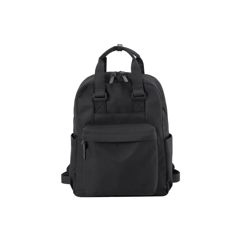 LEFF Fabric Fashion Travel Backpack Large Size Women's Twilight Purple/Stone Gray/Classic Black-9