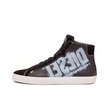DIESEL High Top Skateboard Shoes Men's Black