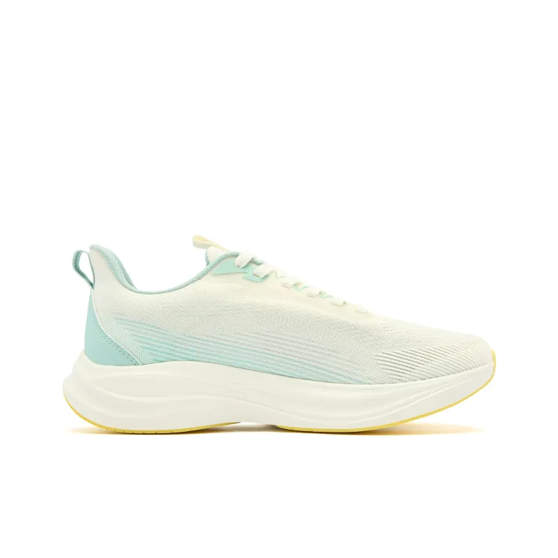 QIAODAN Speedwind 2.0 Running Shoes Men Low Top Ivory/Cloud Mist Green-1