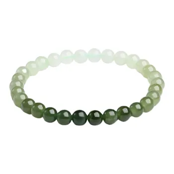 Oriental Jade Bracelets Pale Greenish White Jade Women's