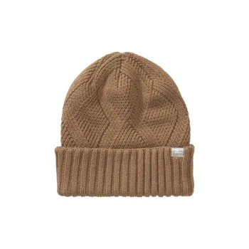 Mizuno Acrylic Beanies Unisex Camel