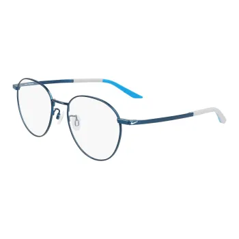 Nike Titanium Alloy Round Eyeglass Frames Unisex