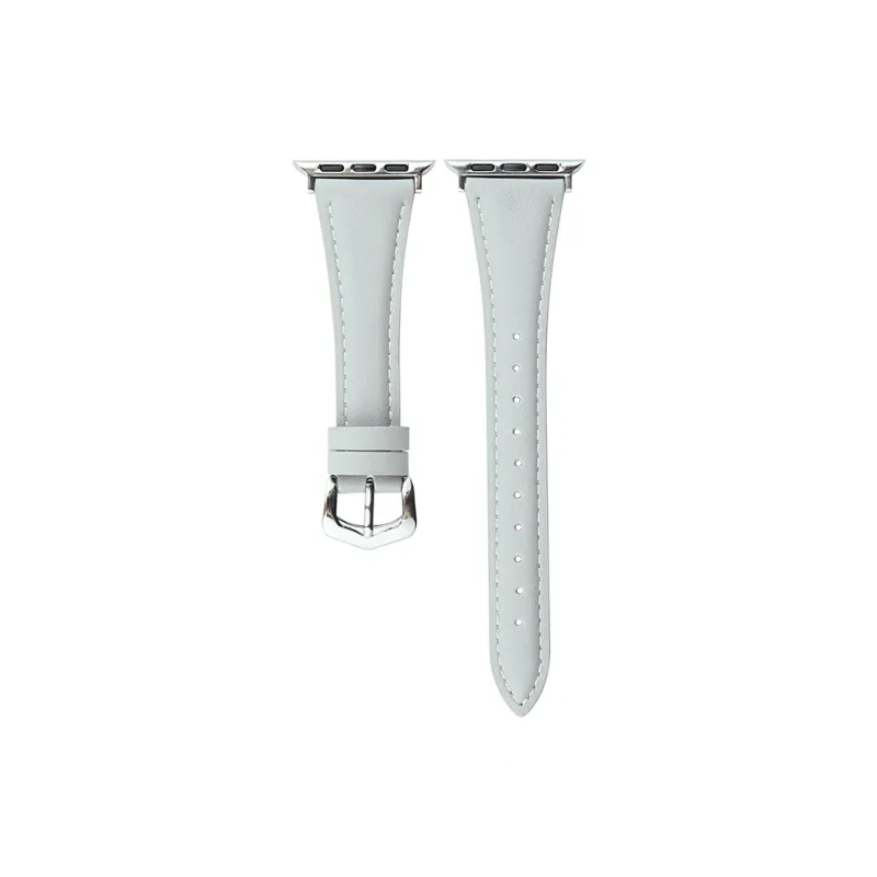 Vobafe Watch Band Apple Compatibility Cowhide Leather Material-2