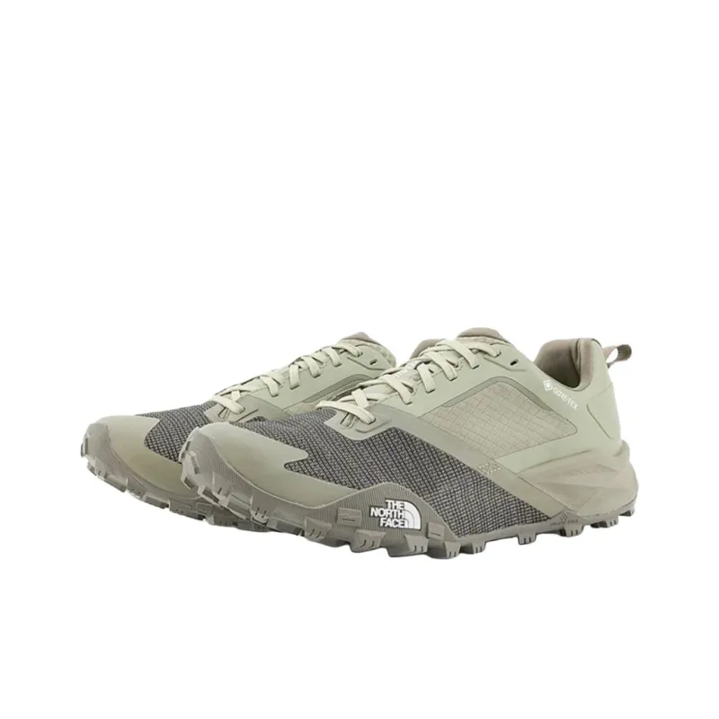 THE NORTH FACE Anti Slip Wear Resistant Low Top Trail Running Running Shoes Men's Gray-1
