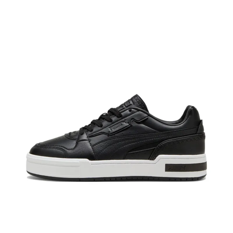 PUMA Anti-Slip Wear-Resistant Low-Top Skateboard Shoes Unisex Black-0