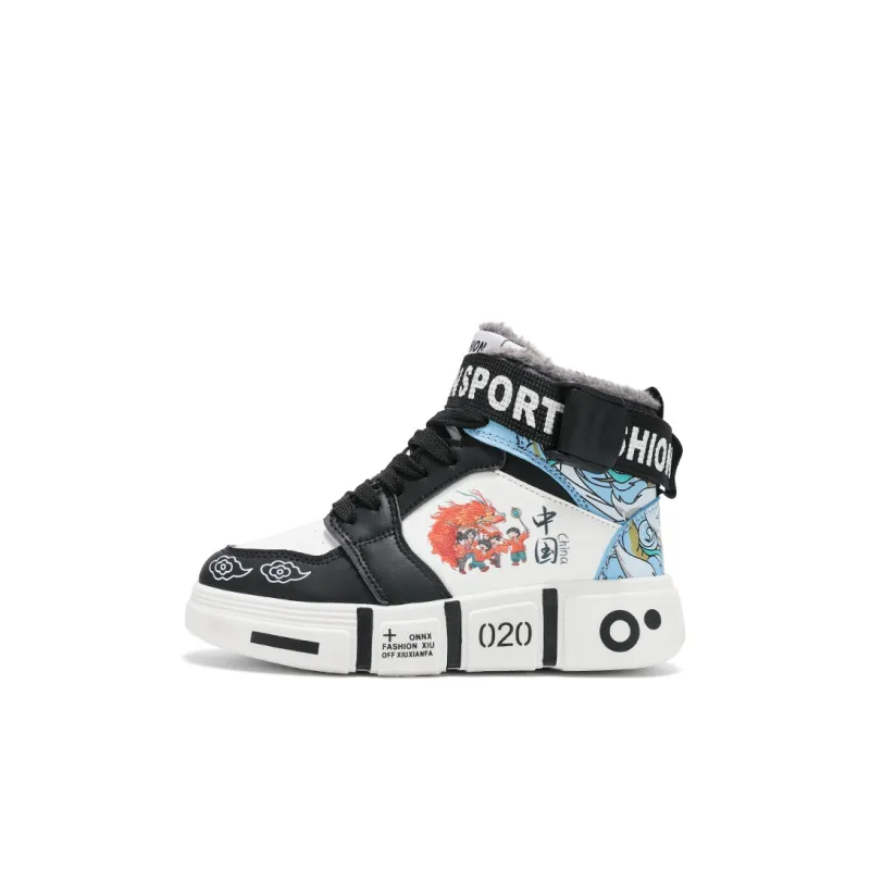 FIRS Kids Anti Slip Wear Resistant Kids' Skateboarding Shoes Kids'-4