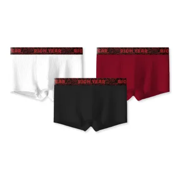 Qiao Ni Tong Underpants Men's 3 Pack