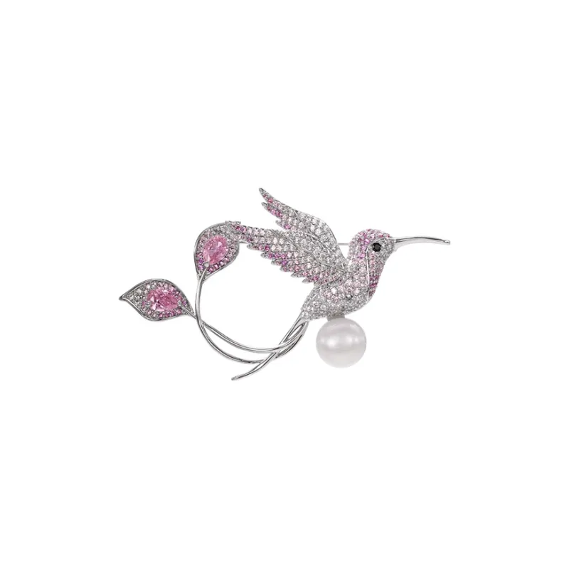 Eternelle Synthetic Cubic Zirconia Brooches Women's-0