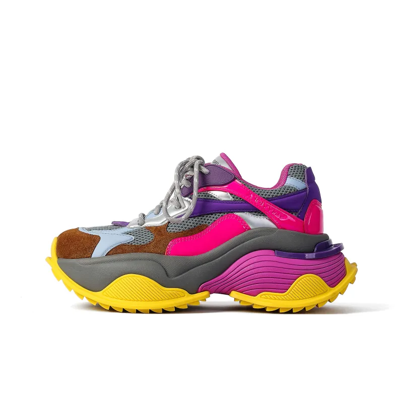 VINYVIOLA Low-Top Chunky Sneakers Women's-6